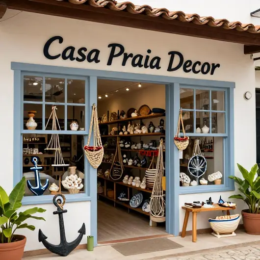 Decoração náutica e souvenires Casa Praia Decor