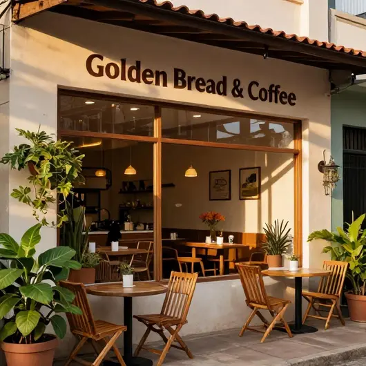 Descubra o Golden Bread & Coffee