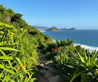 Explorando Trilhas com Vista para o Mar em Búzios