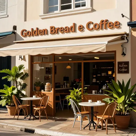 Golden Bread e Coffee: O Sabor de Búzios